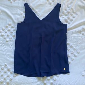 Lilly Pulitzer navy reversible top